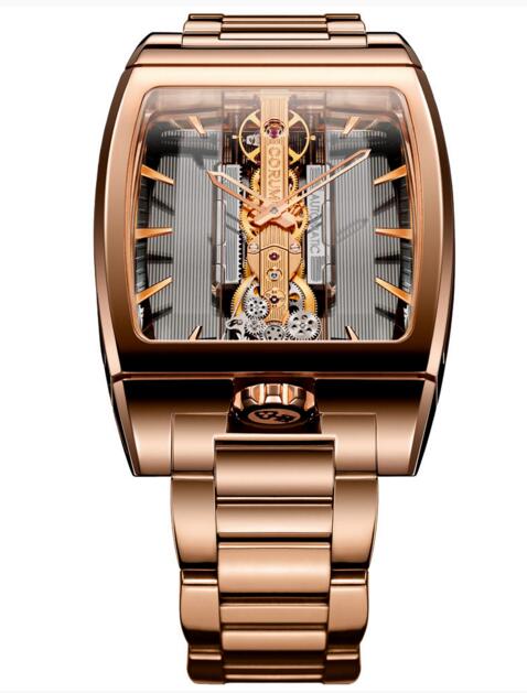 Luxury Men Replica Corum Bridges Golden Bridge Automatic B313/01959 watch